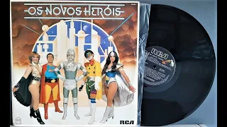 Os Novos Heróis - Coletânea Infantil - (Vinil Completo - 1983) - Baú Musical