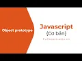 Object prototype co ban trong JavaScript