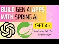 05 Spring AI How to pass and work with Text and Images using GPT-4o Omni model