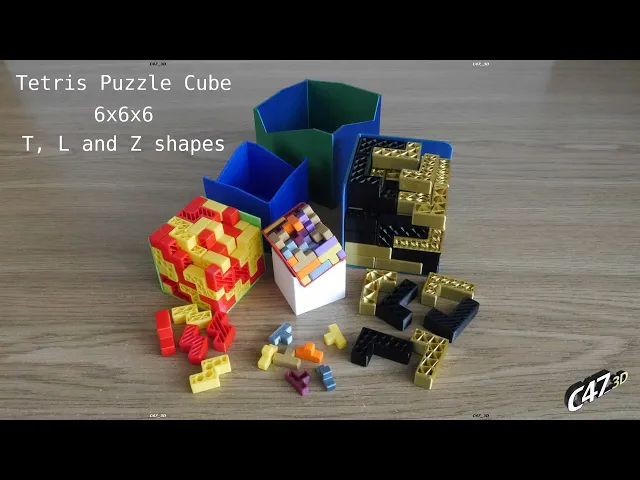 Tetris Puzzle Cube video thumbnail