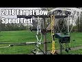 Fastest Target Bows 2018 Target Bow Speed Test
