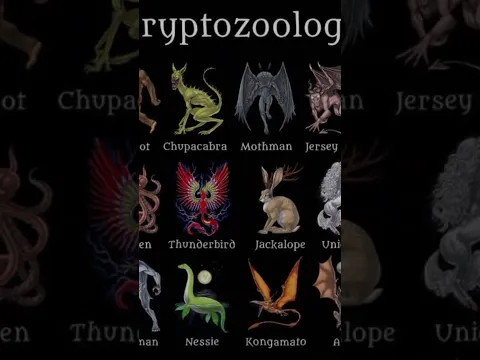 Types of Cryptozoolgy | Part-2 | #scarry #shorts #bats