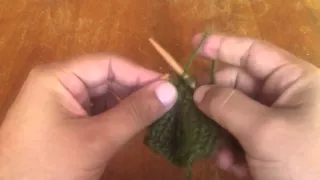 How to Knit the Center Double Decrease cdd