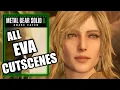 Metal Gear Solid Delta Snake Eater - All Eva (Hot Girl) Cutscenes