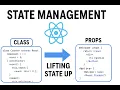 React js Lecture 4 State Management in React JS State vs Props Class Functional Components