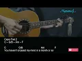 Max McNown - Turned Into Missing You (feat. Avery Anna) Guitar Chords Lyrics