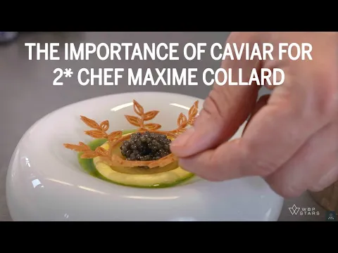 2 star Chef Maxime Collard speaks about "THE IMPORTANCE OF CAVIAR" (exclusive interview!)