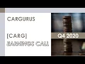 CARG stock Cargurus Q4 2020 Earnings Call 21