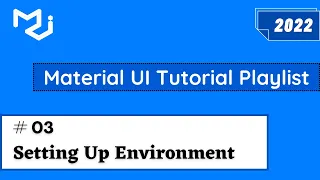 Material UI Creating React Application Material UI 5 Tutorial Creating A New React App