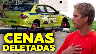 CENAS INÉDITAS NUNCA VISTAS DE VELOZES E FURIOSOS 2 E 3 NOS BASTIDORES!