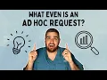 What is an Ad-Hoc Data Request Example and Best Practices
