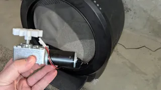 Replacing motor assembly in Whisker Litter-Robot after motor fault over-torque fault