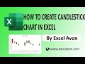 Create Professional Stock Market Candlestick Charts in Excel Easy Method
