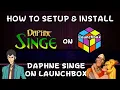 How To Easily Setup Install Daphne Singe Laserdisc Emulator on Launchbox - Donell