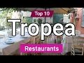 Top 10 Restaurants to Visit in Tropea Italy - English