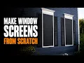 How To Replace Window Screens Repair or Replace or Change to Solar Screens