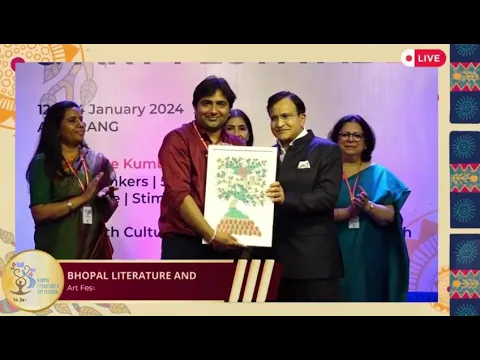 WebClixs Honored at Bhopal Literature Festival 2024
