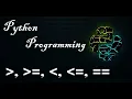 Beginner Python Greater Than Less Than Equality