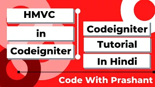 HMVC In Codeigniter Codeigniter Tutorial In Hindi By Prashant