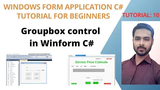 Tutorial 10 Groupbox control in Winform C