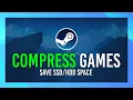 Compress Games Programs Save SPACE Compact GUI Guide