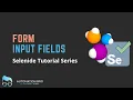 Working with Text Dropdown and Date Input Fields Selenide tutorial series