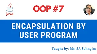 7 Encapsulation in Java Programming