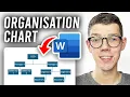 How To Make Organization Chart In Word - Full Guide