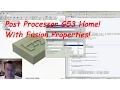 Fusion 360 Post Processor G53 Home with Properties