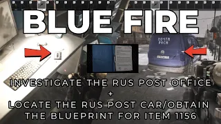 Investigate the Rus Post office - Locate the Rus Post the blueprint for Item 1156