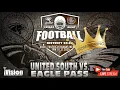 EPHS Eagles vs United South Panthers Homecoming Varsity Football October 31 2025
