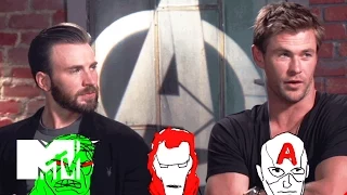 Avengers Age of Ultron Cast Explain The Marvel Universe In 60 Seconds MTV