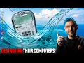 Watch Us Break a Scam Call Center Using Water