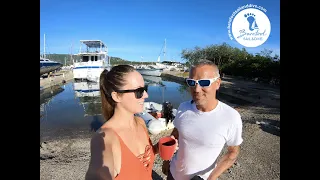 Getting back to OUR BOAT : Hurricane Damaged Fountaine Pajot (S2 E50 Barefoot Sail and Dive)
