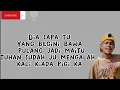 Download Lagu ternyata ko nama Tania (lirik lagu)