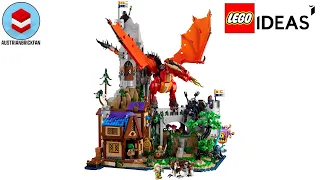 LEGO Ideas 21348 Dungeons & Dragons: Red Dragon's Tale Speed Build Review