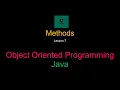 Java Method or Function Object Oriented Programming - Java Lesson 7 Bangla