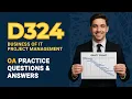 Pass WGU D324 OA - Real-Style Questions with Detailed Answer Explanations