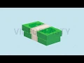 Stack of Money Icon Dollars Animation MOV GIF
