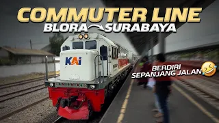 cuma 13 ribu bisa naik kereta ini worth it commuter line blorasura