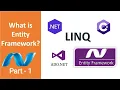 Entity Framework in C Dot Net LinQ ADO NET Tutorial - 1 Tamil