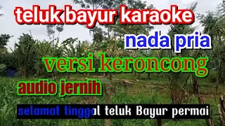 Download TELUK BAYUR KARAOKE - NADA PRIA 'VERSI KERONCONG' MP3