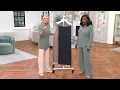 Barefoot Dreams CozyChic Ultra Lite Variegated Rib Pant on QVC