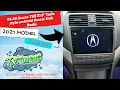 Best Cheap Acura TSX 10 Android aftermarket radio W HVAC 2021 Model Tesla Touchscreen Honda Accord