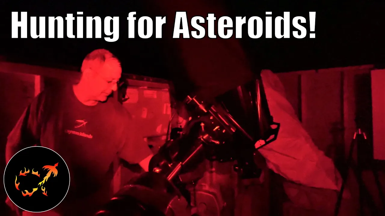 Asteroid Hunting at Grande Pines Observatory (3122 Florence)