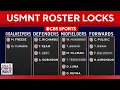 USMNT Roster LOCKS for the 2026 FIFA World Cup Should Gio Reyna make the cut CIWYW