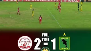 Highlights Simba Vs AS Vita Club 2 1 