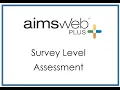 Aimsweb Survey Level Assessment