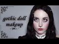 goth doll makeup