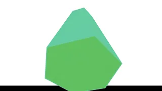 Six Regular Polygons Prism of Processing Generative Art Practice